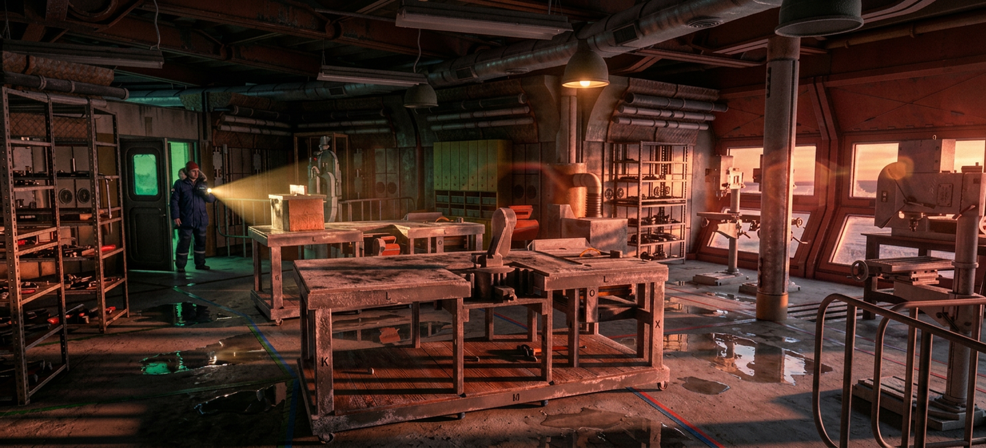 Workshop previz model