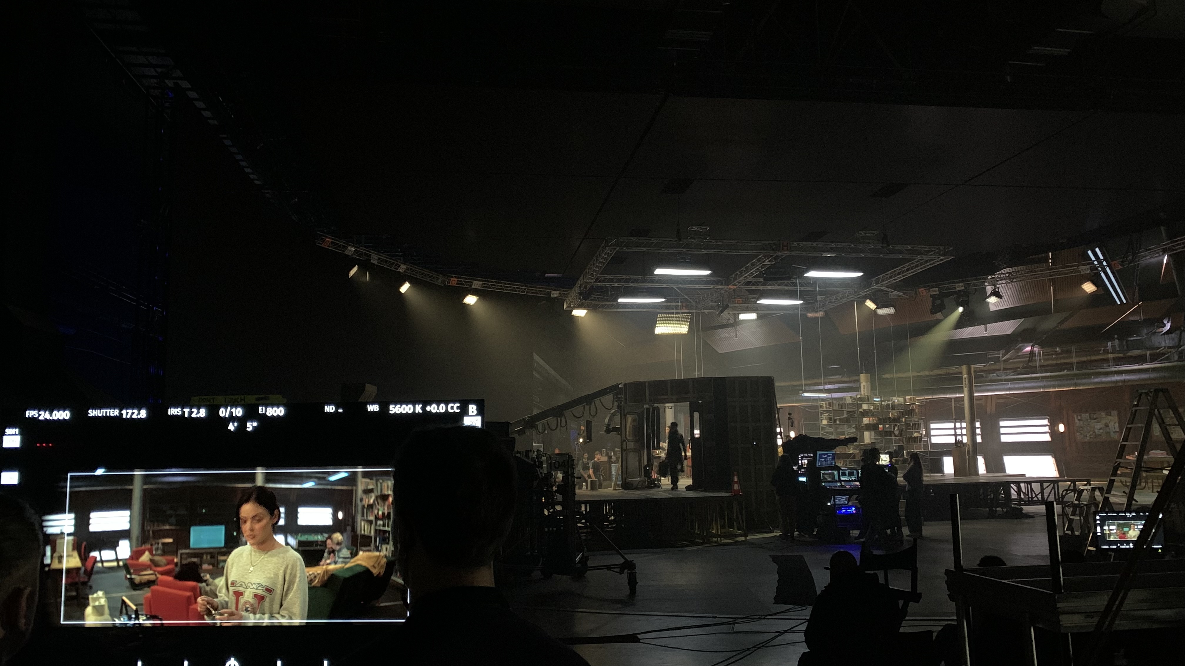 White Mars on set photo