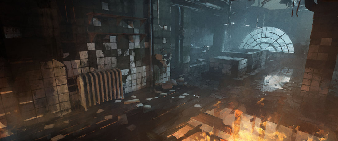 Hydrotherapy room concept