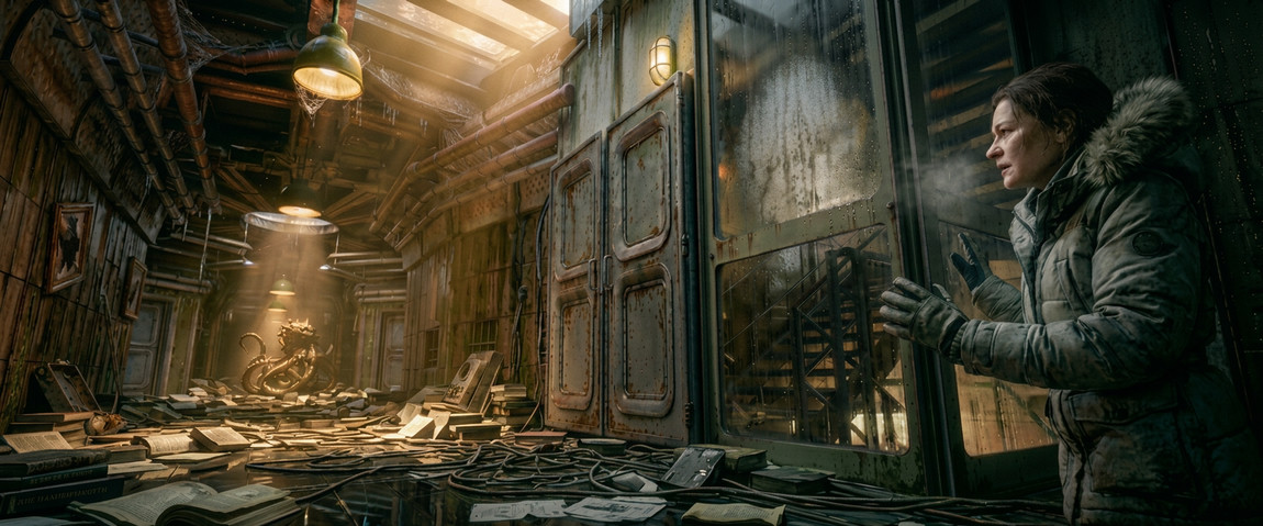 Library corridor concept